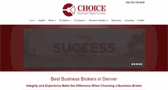 Desktop Screenshot of choicebizops.com